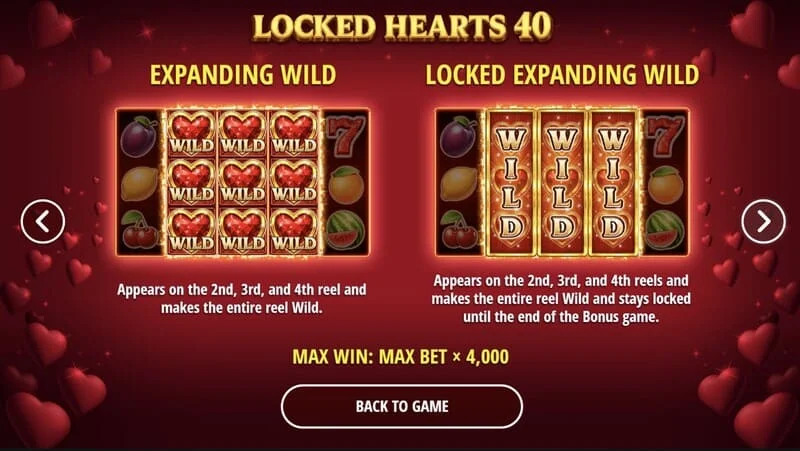 Locked Hearts 40 - rozšiřující se srdce Wild